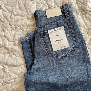 Carly Jean Los Angeles Malibu wide leg denim